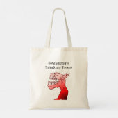 Gelukkig Halloween Geest Tote Bag (Achterkant)