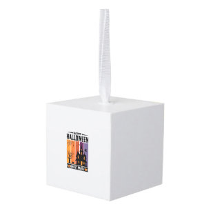 Gelukkig Halloween Geestenfeest Spokenhuis T-shirt Decoratie