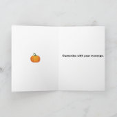 Gelukkig Halloween Grafisch ontwerp wenskaart Kaart (Binnen)