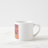 Gelukkig Halloween Grappig Bright Pumpkins Party Espresso Kop (Rechts)