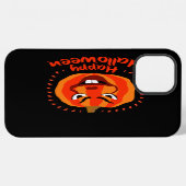 🎃 Gelukkig Halloween – Grappige, Angstaanjagende iPhone Hoesje (Achterkant horizontaal)