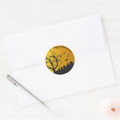 Gelukkig Halloween Graveyard | Sticker Seal (Envelop)