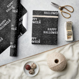 Gelukkig Halloween Griezelige Gotische Moderne Fee Cadeaupapier