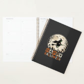 Gelukkig Halloween Hek Maan Kerkhof Ontwerp_1 Planner (Display)