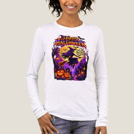 Gelukkig Halloween Heksenvlucht – Griezelig, Magis Tri-Blend Shirt