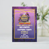 Gelukkig Halloween Het is Spooky Seizoen Viering Kaart (Staand voorkant)