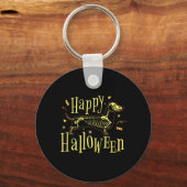Gelukkig Halloween Hond - Grappig Halloween Sleutelhanger (Voorkant)