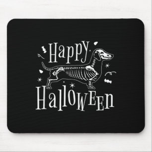 Gelukkig Halloween Hond - Grappige Halloween T-Shi Muismat