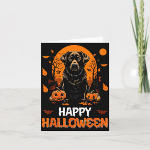 Gelukkig Halloween Hond T-Shirt2 Kaart