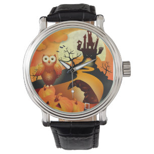 Gelukkig Halloween! Horloge