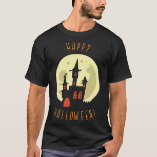 Gelukkig Halloween Horror House T-shirt