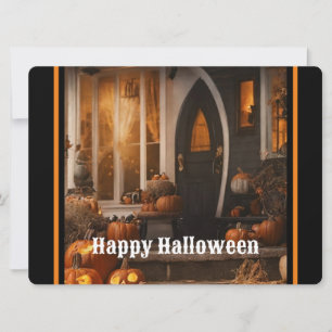 Gelukkig Halloween Huiscollectie Feestdagenkaart