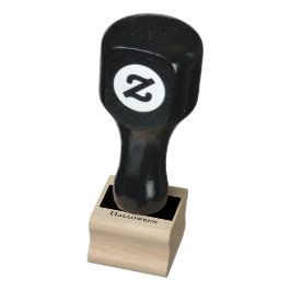Gelukkig Halloween Jack-o’-lantern Rubberen Stempe Rubberstempel