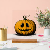 Gelukkig Halloween Jack O'Lantern Volwassene Natuu Acryl Bord (Huwelijk)