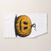 Gelukkig Halloween Jack O'Lantern Volwassene Natuu Handdoek (Handdoek)