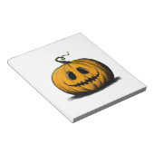 Gelukkig Halloween Jack O'Lantern Volwassene Natuu Notitieblok (Schuin)