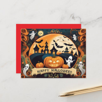 Gelukkig Halloween kaart