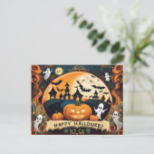 Gelukkig Halloween kaart (Staand voorkant)
