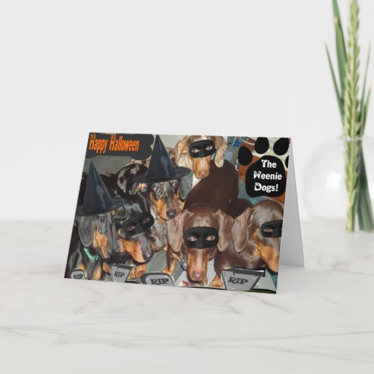 GELUKKIG HALLOWEEN KAART (Voorkant)