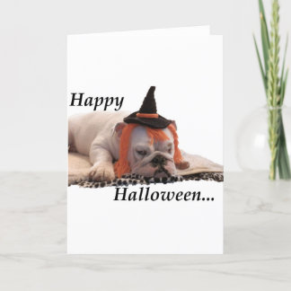 Gelukkig Halloween Kaart