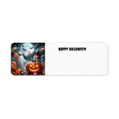 Gelukkig Halloween kind Etiket (Voorkant)