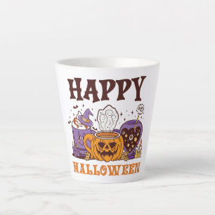 Gelukkig Halloween koffie brouwen Latte Mok
