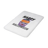 Gelukkig Halloween Kostuum Halloween Cupcake Badmat (Gekanteld)