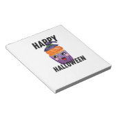 Gelukkig Halloween Kostuum Halloween Cupcake Notitieblok (Schuin)