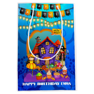 Gelukkig Halloween Kostuum Kinderfeest Viering Medium Cadeauzakje
