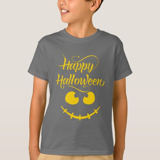 Gelukkig Halloween Kostuum T-Shirt (Voorkant)