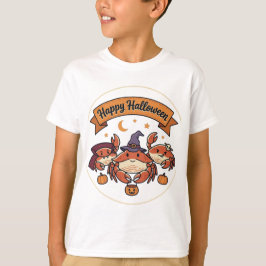 Gelukkig Halloween Krabben T-shirt