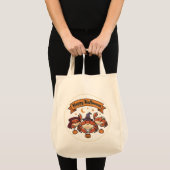 Gelukkig Halloween Krabben Tote Bag (Voorkant (product))