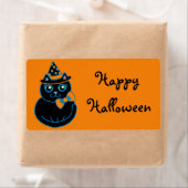 Gelukkig Halloween Label (Insitu)