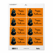Gelukkig Halloween Label (Full Sheet)