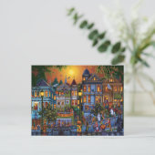 Gelukkig Halloween landschap Feestdagenkaart (Staand voorkant)