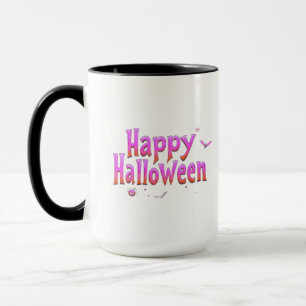Gelukkig Halloween lichtgevend Mok
