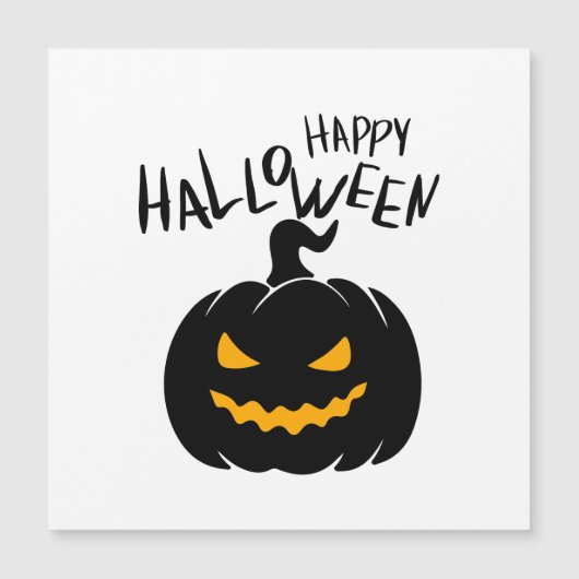 Gelukkig Halloween Magnetische kaart (Voorkant)