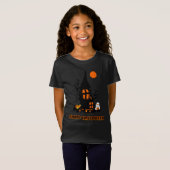 Gelukkig Halloween Meisje T-Shirt (Voorkant volledig)