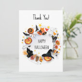 Gelukkig Halloween nachtfeest (Staand voorkant)