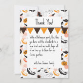 Gelukkig Halloween nachtfeest (Achterkant)