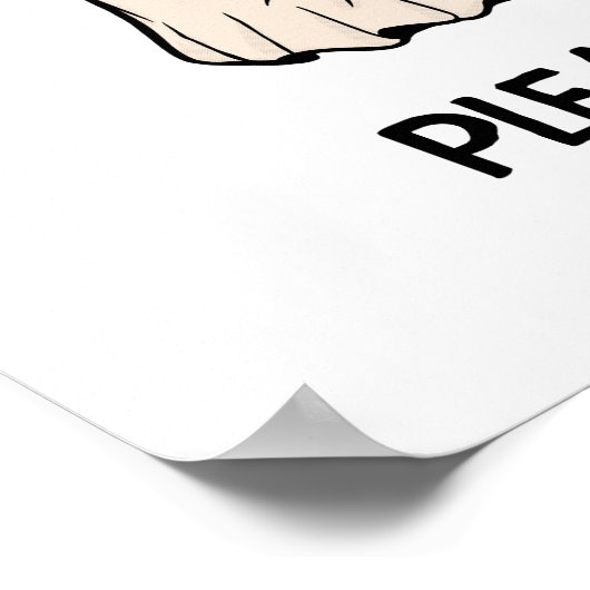 Gelukkig Halloween "neem alsjeblieft een" Snoep ve Poster (Hoek)