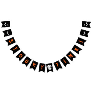 Gelukkig Halloween Party Decor Spooky Time Banner