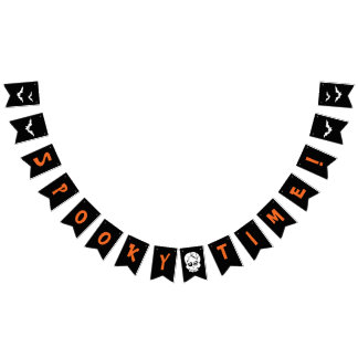 Gelukkig Halloween Party Decor Spooky Time Banner