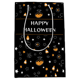 Gelukkig Halloween patroon Medium Cadeauzakje