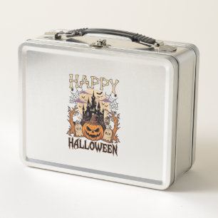 Gelukkig Halloween Pompoen Heksenhoed Geheime Kast
