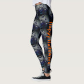 Gelukkig Halloween pompoen Jack O lantaarn feest Leggings (Links)