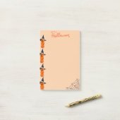 Gelukkig Halloween pompoen post-it notities Post-it® Notes (Op bureau)