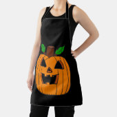 Gelukkig Halloween Pompoen Schort (Insitu)