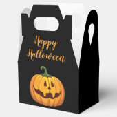 Gelukkig Halloween Pompoen Snoep Patroon Favor Doo Bedankdoosjes (Geopend)
