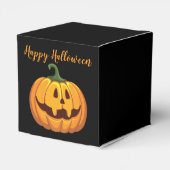 Gelukkig Halloween Pompoen Snoep Patroon Favor Doo Bedankdoosjes (Achterkant)